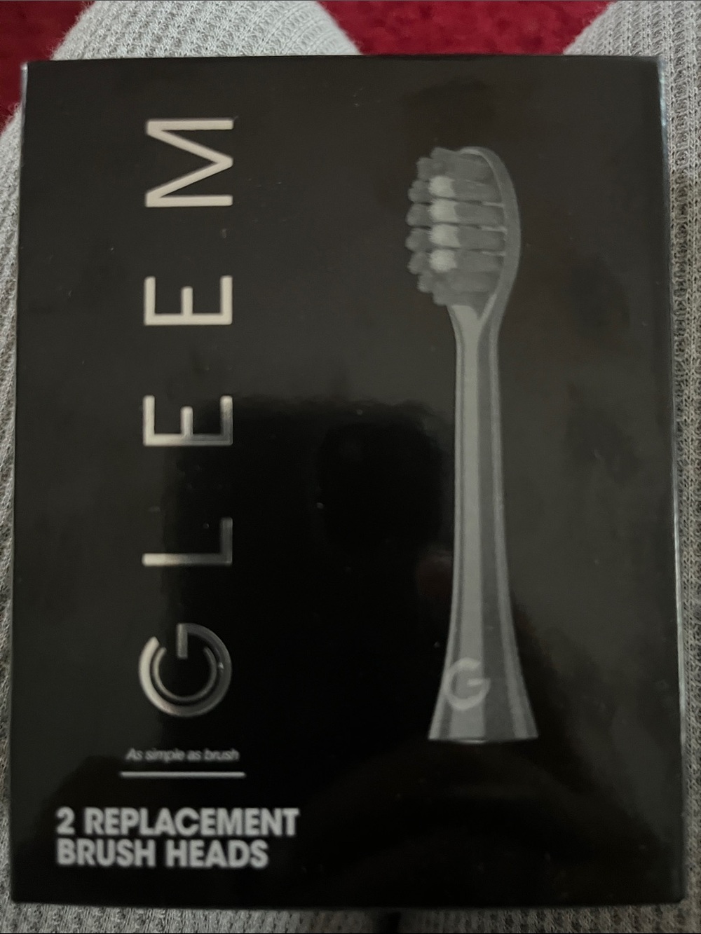 Lee Black Replacement Toothbrush Heads - 2 Pack
